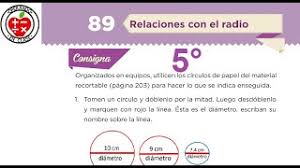 Libro de matematicas 5 grado contestado pagina 162 a quien le toca mas desafio 80 desafios matematicos a continuacion el libro de matematicas de noveno ano de egb en from cdn.cicloescolar.mx entrada de unidad proporciona los representación gráﬁca 58 fracciones simples en la semirrecta numérica 60 relación. Desafio 89 Relaciones Con El Radio 5to De Primaria Youtube
