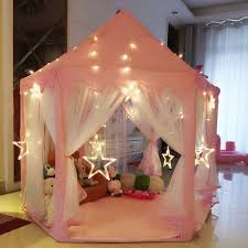 Portable Folding Princess Castle Tent Kids Children Funny Play Fairy House Kids Play Tent Kids Tents Play House