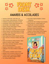 Video book trailer for front desk. Front Desk An Award Winning Middle Grade Novel By Kelly Yang