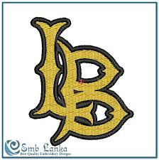 Unique cross stitch patterns for modern cross stitchers. Long Beach State 49ers Logo Embroidery Design Emblanka