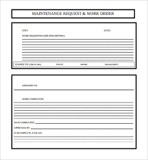 Content updated daily for maintenance request form. 24 Work Order Templates Free Word Pdf Excel Doc Formats