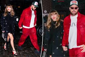 Taylor Swift and Travis Kelce hold hands during rainy date night in NYC