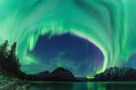 See more ideas about banff national park, national parks, banff. An Arching Wave Of Northern Lights Dances Above Lake Minnewanka In Alberta Canada Mike Me Northern Lights Aurora Borealis Northern Lights Banff National Park