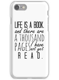 *shein phone case giveaway* ends november 30, 2020 in order to win 3 phone cases of your choice from shein you must : Life Is A Book Will Herondale Quote Iphone 7 Snap Case Phone Case Quotes Book Phone Case Iphone Cases Quotes