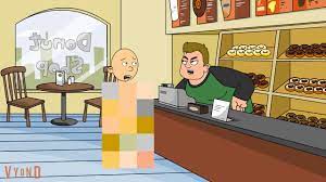 Caillou Goes Out Naked