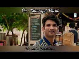 Khairiyat Whatsapp Status Chhichhore Sushant Singh Rajput Shraddha Kapoor Youtube In 2020 Sushant Singh Shraddha Kapoor Youtube