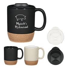 Custom Coffee Mug With A Cork Base To Protect Your Surfaces Mugs Custom Coffee Ceramic Mug