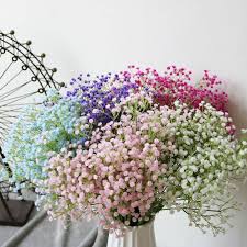 From our lime green artificial mini carnation flowers to silk chrysanthemum flowers, or from our baby breath artificial flowers to artificial open roses, our silk flower bushes will fulfill your need for diversity in an inexpensive manner. Artificial Fake Silk Gypsophila Baby S Breath Flower Wedding Bouquet Home Decor Shopee Philippines