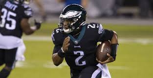Philadelphia eagles quarterback jalen hurts joins nfl total access to discuss his rookie season, relationships with qb carson wentz, new head watch philadelphia eagles quarterback jalen hurts' best plays against washington football team in week 17. Jalen Hurts Philadelphia Dual Threat Quarterback