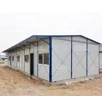 Prefab K Type Sandwich Panel Houses Steel Structure Workshop ...