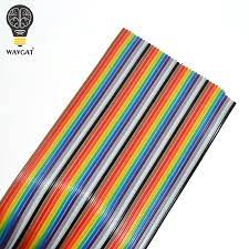 top 10 ribbon cable 1 way flat color rainbow ribbon cabl brands and get free shipping djj30j4e