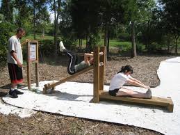Outdoor Exercise Stations Fitness Trail Outdoor Fitness Equipment Outdoor Workouts