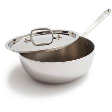 All Clad D3 Stainless Steel Saucier Sur La Table