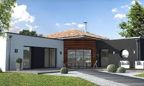 Maison Contemporaine En L Reze Depreux Construction