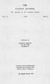 The Uganda Journal