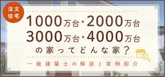 どうも美容師ブロガー阿部です。 私は35坪の家を1960万で建てました。 我が家が依頼した工務店は補助金（160万）の申請もしてくれたので実質35坪の家にかかった費用はコミコミで1800万です。 耐震等級3の準耐火構造、長期優良住宅のお家です。 ただし家を建てるために必要なお金はこれだけで. æ³¨æ–‡ä½å®… 1000 2000 3000 4000ä¸‡å††å°ã®å®¶ã®é•ã„ã¯ ä¸€ç´šå»ºç¯‰å£«ãŒè§£èª¬ ä½ã¾ã„ã®ãŠå½¹ç«‹ã¡è¨˜äº‹