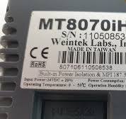 Weintek Labs MT8070iH 2EV HMI Touch Panel – Used