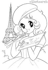 So this is another coloring page. Kawaii Anime Kawaii Coloring Sheets For Girls Novocom Top