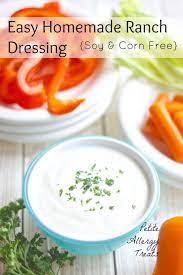 Homemade Ranch Dressing Soy Free Corn Free - Petite Allergy Treats Corn Free Soy Free Homemade Ranch
