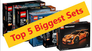 Top 5 Biggest Lego Technic Sets Before The Liebherr R9800 Comes Out Youtube