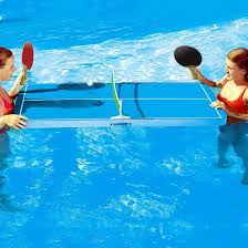Fab Com Floating Pool Pong Table Pool Water Fun Summertime Fun