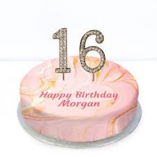 You have to see 16th birthday cake by shana thinesh! Bakerdays Personalised 16th Birthday Cakes Number Cakes Bakerdays