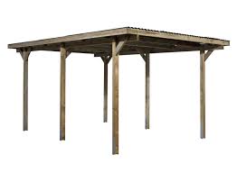 Flachdach Einzelcarport Holz 300 Cm X 500 Cm Kaufen Bei Obi Einzelcarport Carport Flachdach
