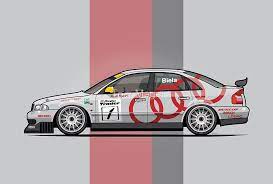 Four Rings A4 Quattro B5 Super Touring By Tom Mayer Audi A4 Audi Sport Touring