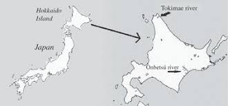 Japan map blank political japan map with cities. Map Of Hokkaido Showing The Two Rivers Where Recordings Took Place Download Scientific Diagram