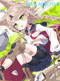 haronin fukke, blue archive, otogi (blue archive), 1girl, animal ears -  Anime R34