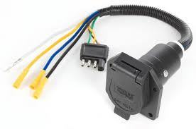 Some trailers come with different connectors for cars and some have 7 way rv trailer connector wiring diagram. Reese Towpower Pre Wired Towing Electrical 7 Way Blade Connector Vehicle End Canadian Tire
