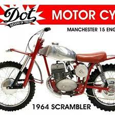 Dot Demon Scrambler Vintage Motorcycle Posters Vintage Motorcycles Vintage Motocross