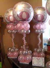 Pin By Meriangelly On Baby Shower Balloons Decor Baby Shower Balloons Baby Shower Decorations Baby Shower Centerpieces