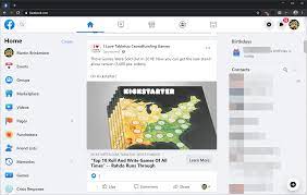 I can't believe facebook opted to take it out on the new version. This Is How Facebook S New Desktop Design Looks And How You Can Restore The Old Facebook Ghacks Tech News