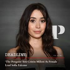 Milioti will play Sofia Falcone, daughter of Carmine Falcone, who was  played by John Turturro in #TheBatman. Sofia is fighting with The Penguin  (Farrell) for control of the city https://t.co/UqnTb1QwSu