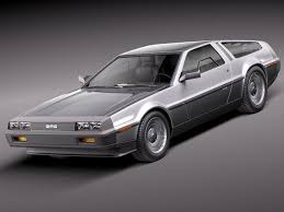 Delorean Dmc 12 Royalty Free 3d Model Preview No 1 Delorean Dmc Delorean Dmc