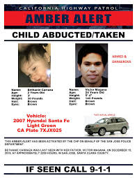 Amber alerts instantly galvanize communities to assist in the search for and the safe recovery of an endangered missing or abducted child. Amber Alert Child Recovered After Father Allegedly Stabs Mother In San Jose