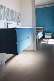 Love Blue In Room Pavimento Grigio Bagno Grigio Arredamento Bagno