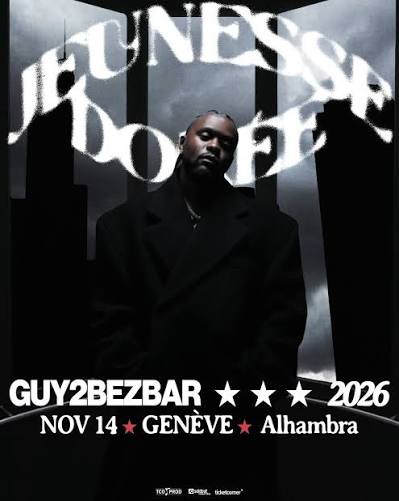 Guy2Bezbar sera en concert à Genève ! @guy2bezbarofficial c'est une  modernité à toute épreuve due à un sacré mélange des genres. Chez lui,  l'inspiration se ramène des US comme d'ailleurs, sans jamais