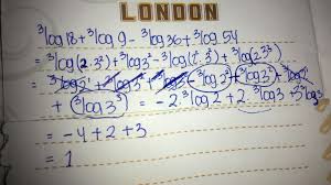 Nilai 3 log akar 6 per 3 log 18 pangkat 2 dikurang 3 log 2 ^ 2 adalah. Nilai Dari 3log 18 3log 9 3 Log 36 3 Log 54 Brainly Co Id
