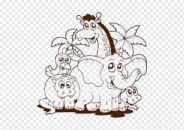 Livro Para Colorir Animais Do Zoologico Livro Para Colorir Animais Do Zoologico Bestzoo Livro Jogo Branco Crianca Png Pngwing