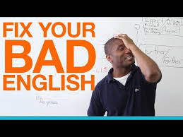 Fix your bad English - YouTube