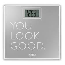 1 count (pack of 1) 4.3 out of 5 stars. Thinner By Conair Digital Glass Bathroom Scale In Silver Bed Bath And Beyond Canada