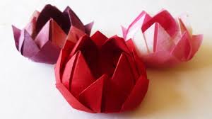 Japanese Traditional Origami Water Lily Lotus Flower Origami Lotus Flower Origami Water Lily Origami Flowers