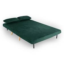 Interior Design Convertible 2 Places Banquette Convertible Places En Velours Vert Tonka Decoration Sur Mur Meuble Outdoor Furniture Outdoor Decor Chaise Lounge