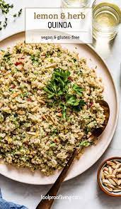 Lemon And Herb Quinoa Recipe Recipe Lemon Quinoa Quinoa Recipes Recipes