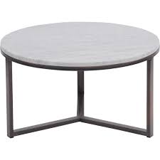 Metal, 5mm temp glass legs/finish: Fitzroy Pale Grey Carrara Marble And Bronze Coffee Table Large Libra Interiors