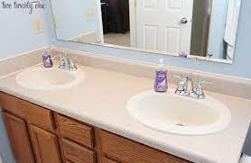 Formica countertops for simple installation. Bathroom Vanity Countertops Giveaway