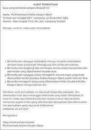 Pengertian surat berharga adalah sebuah dokumen yang diterbitkan oleh penerbitnya sebagai surat sanggup kepada pengganti disebut dengan surat sanggup saja, sedangkan surat sanggup. Download Cara Membuat Serta Contoh Surat Pernyataan Kerja Pak Sulthon