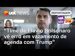 Sanches: Time de Flávio vê erro em agenda vazada com Trump e vive tensão